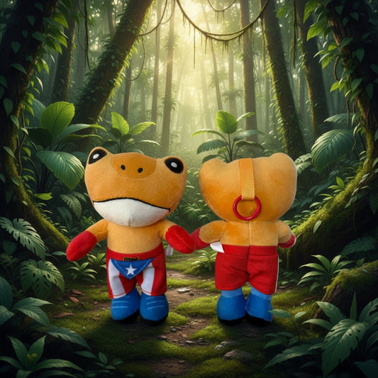 Sapo Concho Bad Bunny Plush Keychain