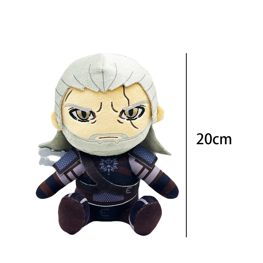 Geralt The Witcher 3 Wild Hunt Plush