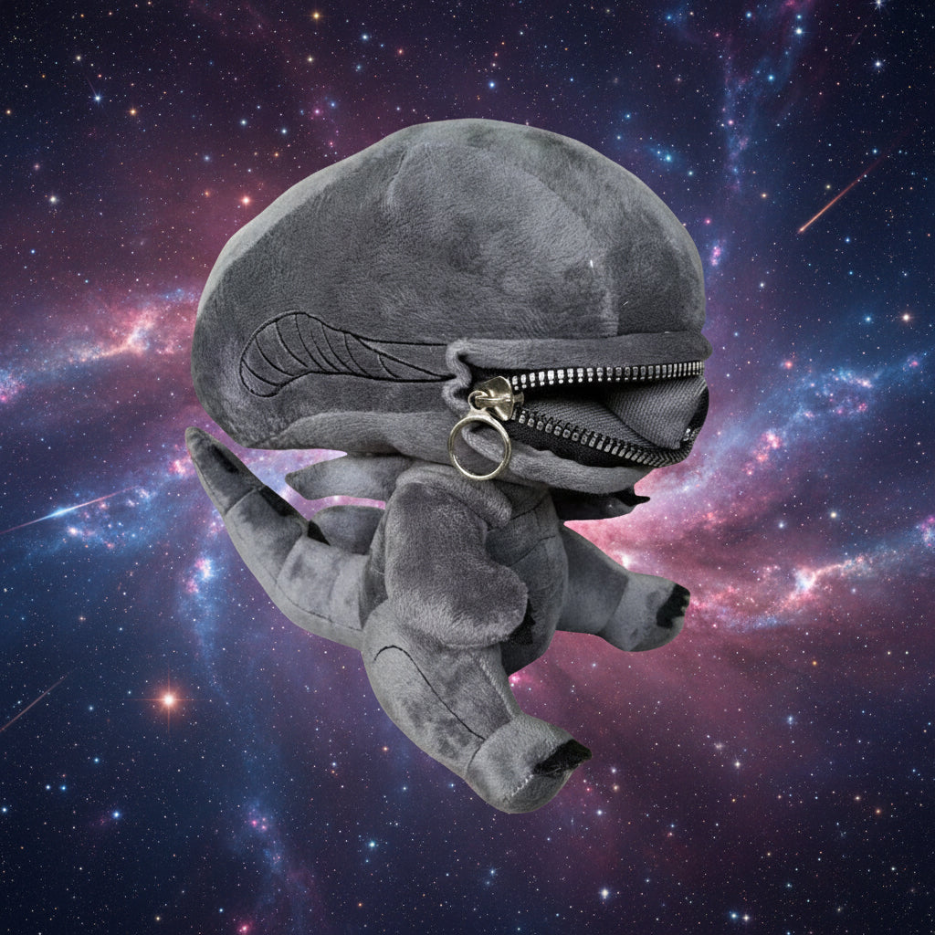 Alien Xenomorph Zippermouth Plush