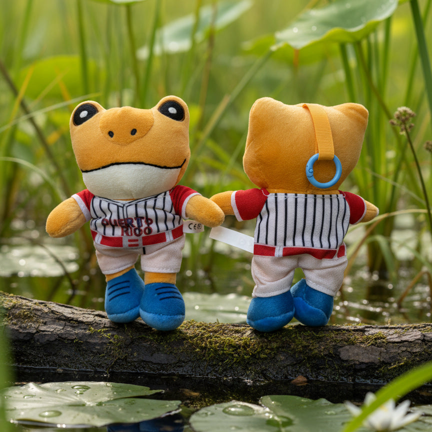 Sapo Concho Bad Bunny Plush Keychain