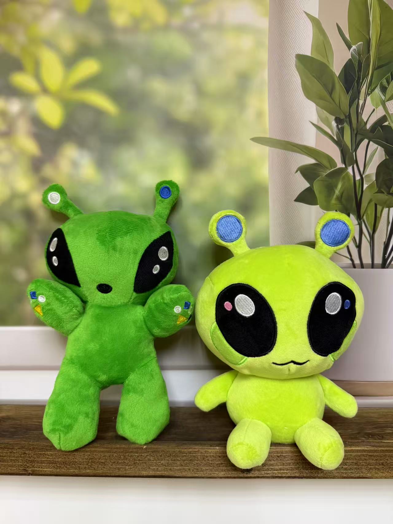 AFTONSPARV Green Alien Plush