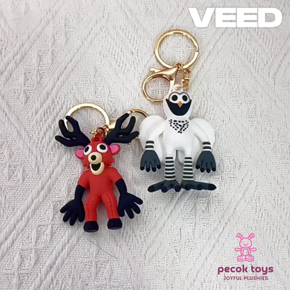 99 Nights In The Forest Deer Toy Keychain