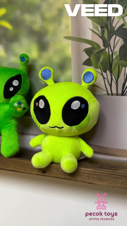 AFTONSPARV Green Alien Plush